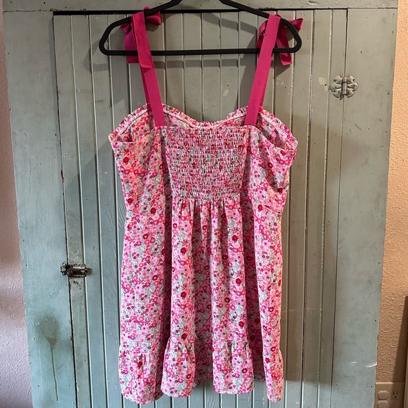 City Triangles Floral Pink Sundress - Picture 5 of 6